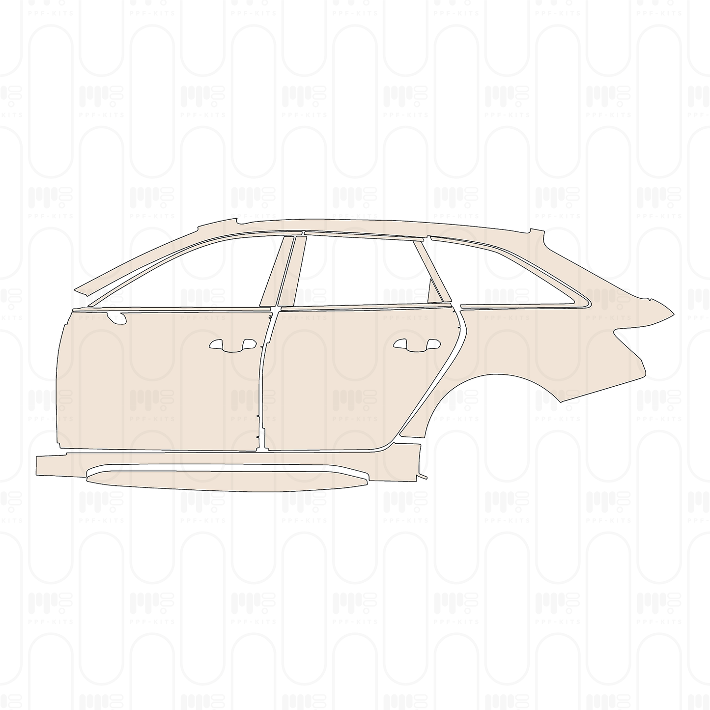 PPF precortado Audi A6 RS6 Avant 2022