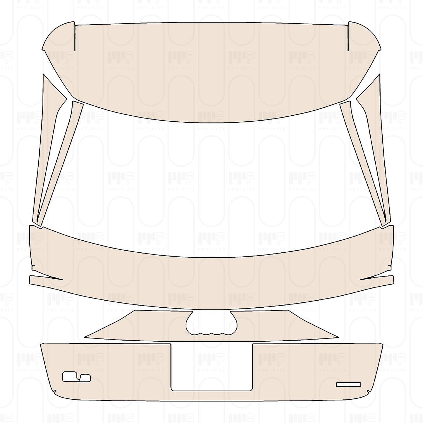 PPF precortado Audi Q8 Base 2022