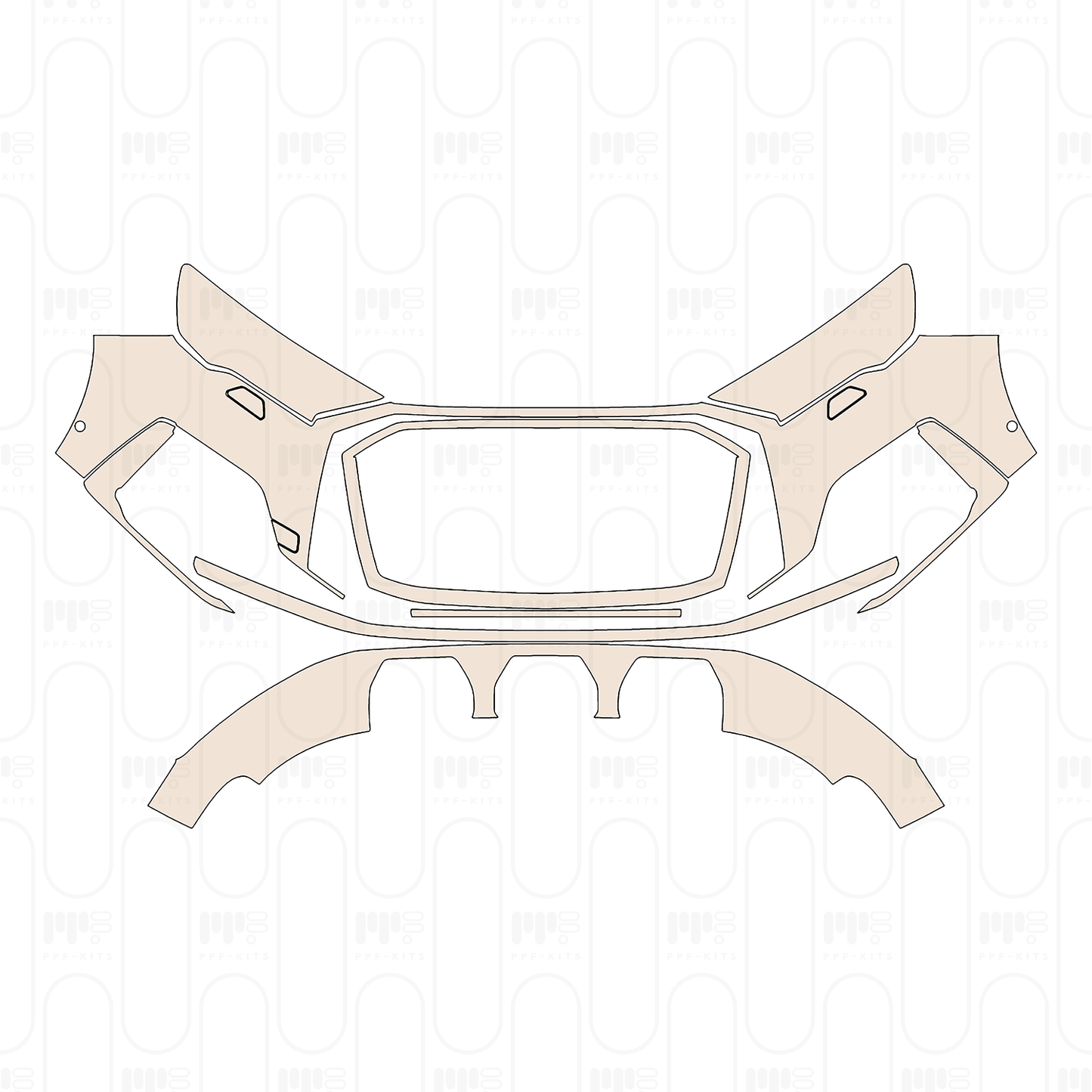 Pre-Cut PPF Audi Q7 SQ7 2022