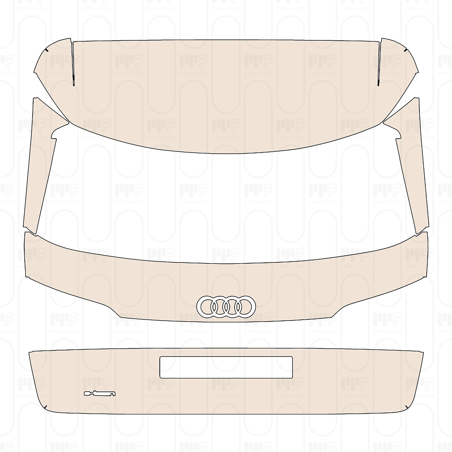 PPF precortado Audi e-tron Base 2022