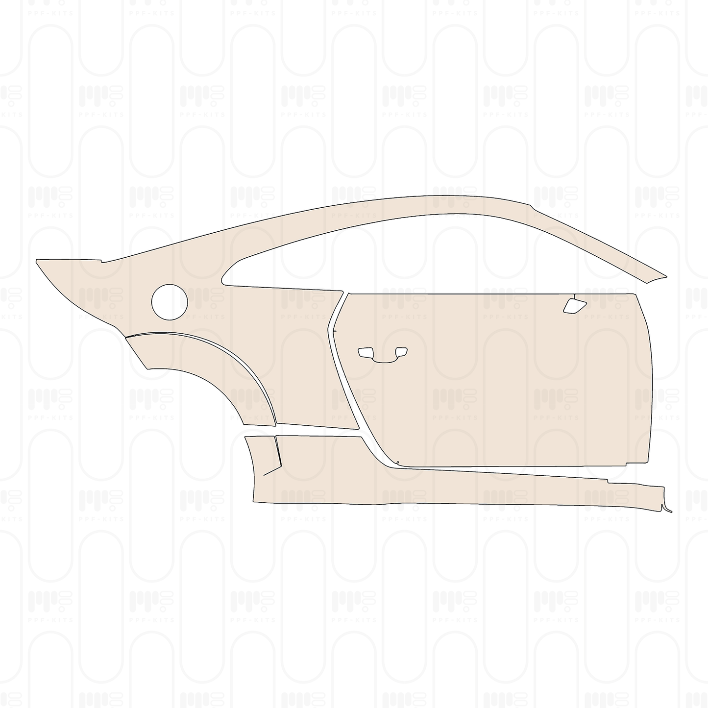 PPF precortado Audi TT Coupe Base 2022