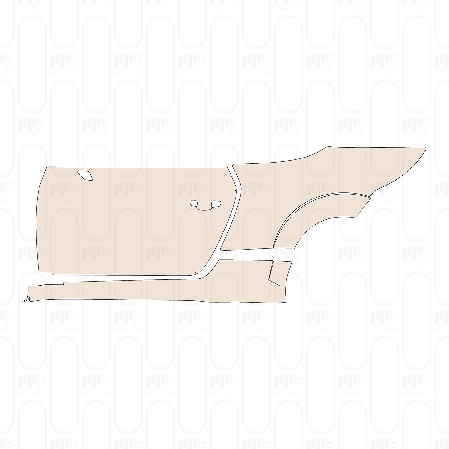 Pre-Cut PPF Audi TT Roadster Base 2022