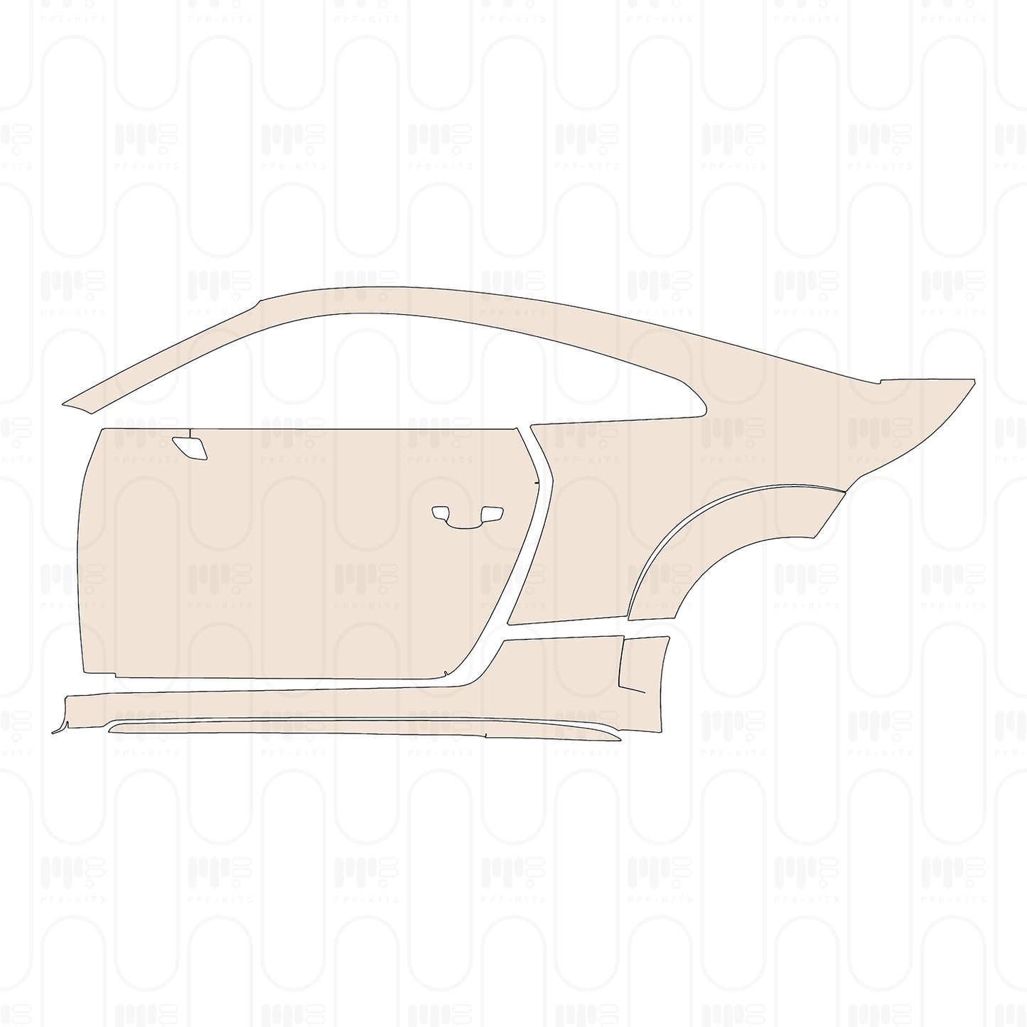 Pre-Cut PPF Audi TT Coupe S-Line 2022