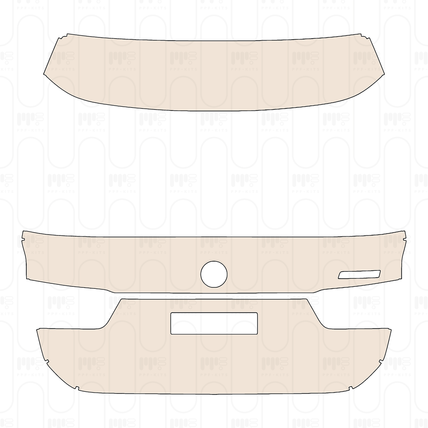 PPF precortado BMW 3 Series Touring Base 2023