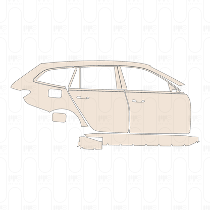 PPF precortado BMW 3 Series Touring M3 Competition 2022