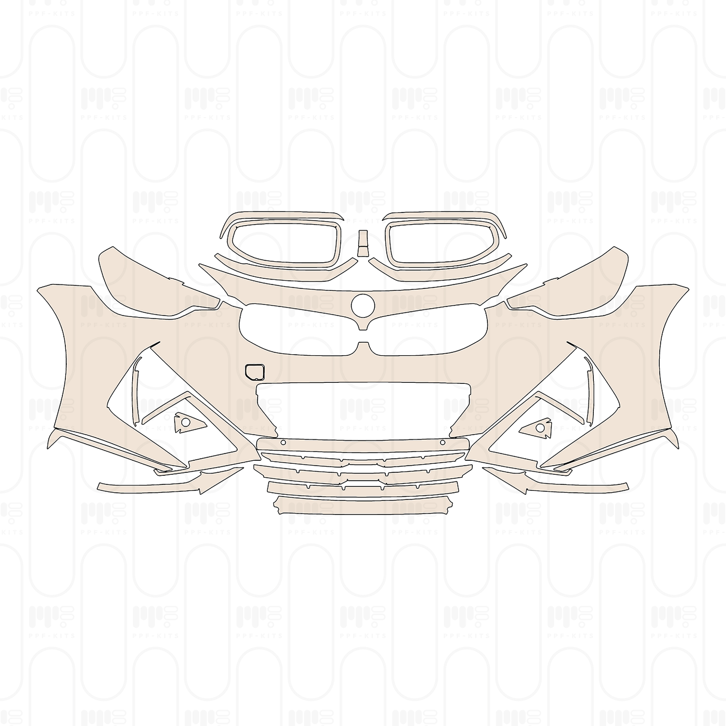 Pre-Cut PPF BMW 2 Series Coupe M235 M240 2023