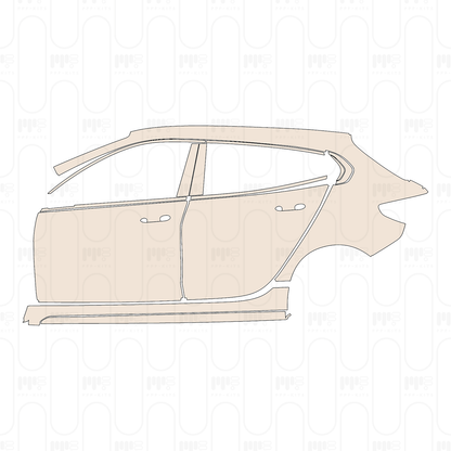 PPF precortado BMW 1 Series 5-door Sports Hatch M Sport 2022