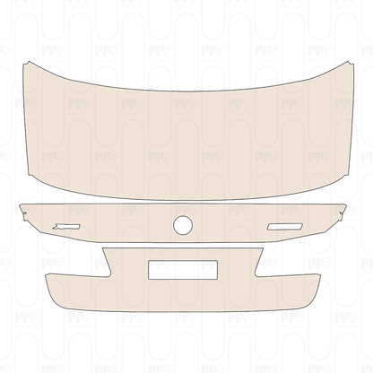 PPF precortado BMW 5 Series Sedan Standard Wheelbase Base 2023