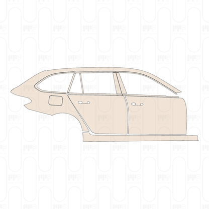 PPF precortado BMW 5 Series Touring Base 2022
