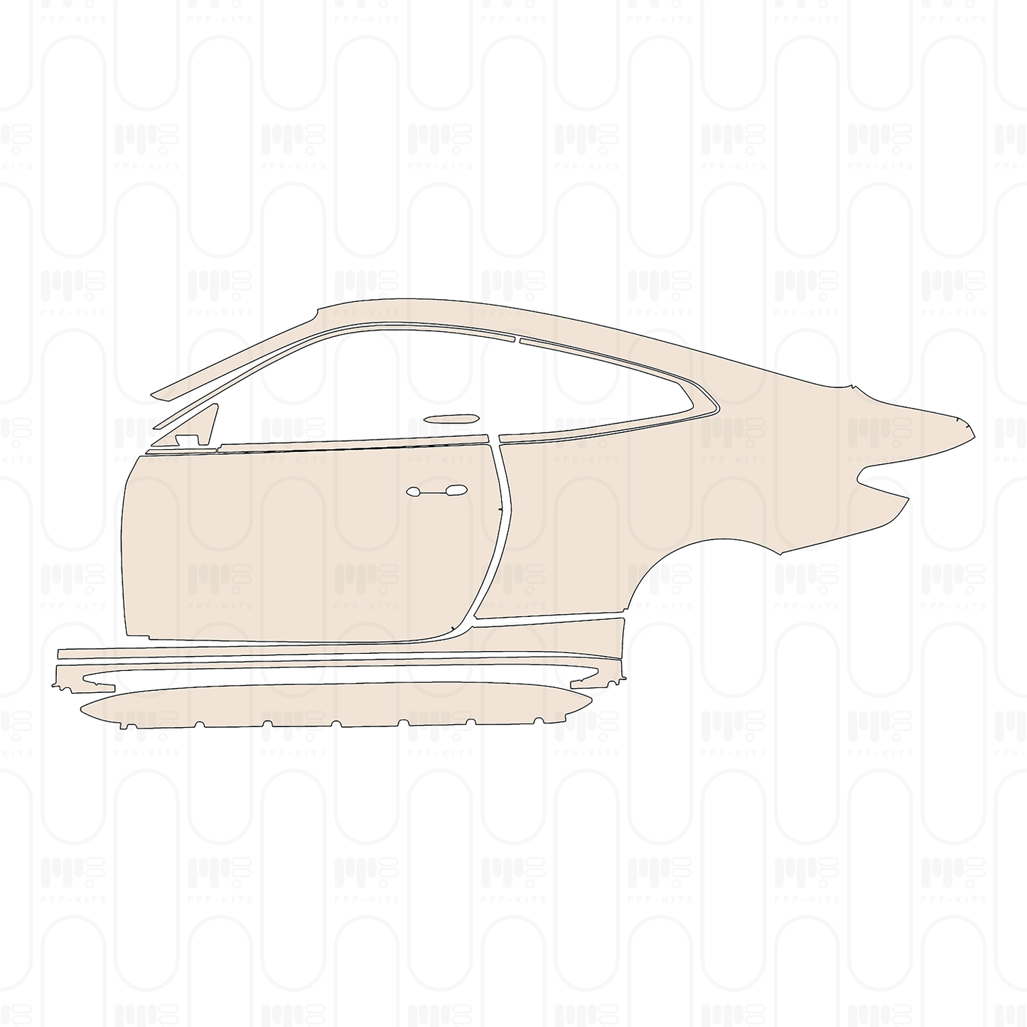 Pre-Cut PPF BMW 4 Series Coupe M4 2021