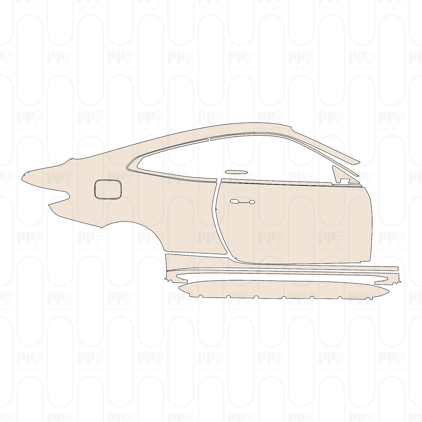 Pre-Cut PPF BMW 4 Series Coupe M4 2021