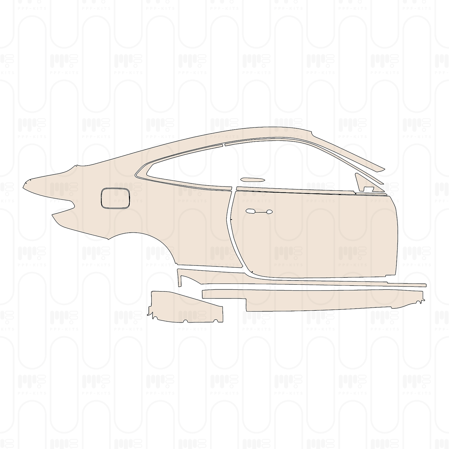 Pre-Cut PPF BMW 4 Series Coupe M4 2021