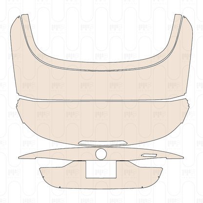 Pre-Cut PPF BMW 4 Series Convertible Luxury Line 2022