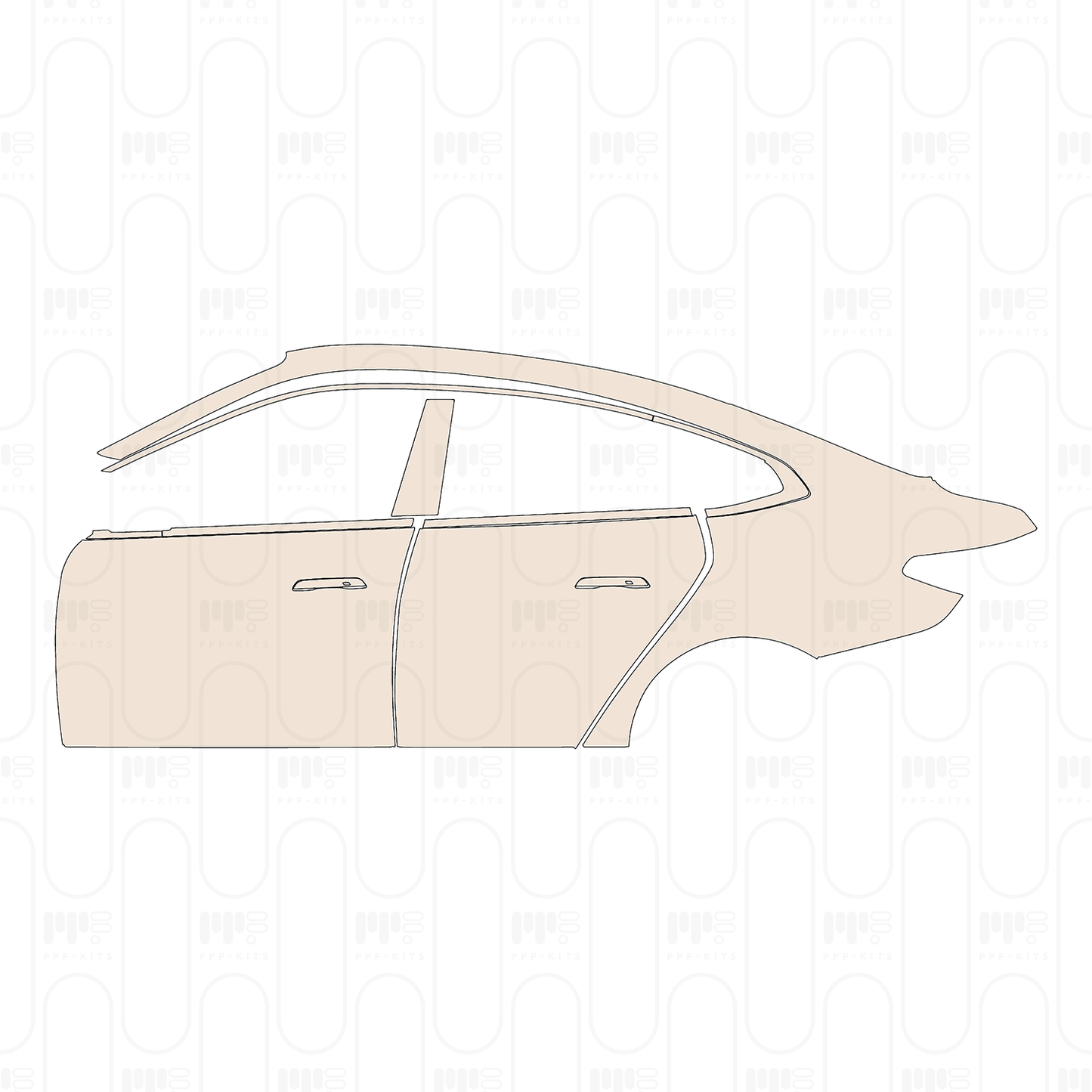 Pre-Cut PPF BMW 4 Series Gran Coupe Sport 2022