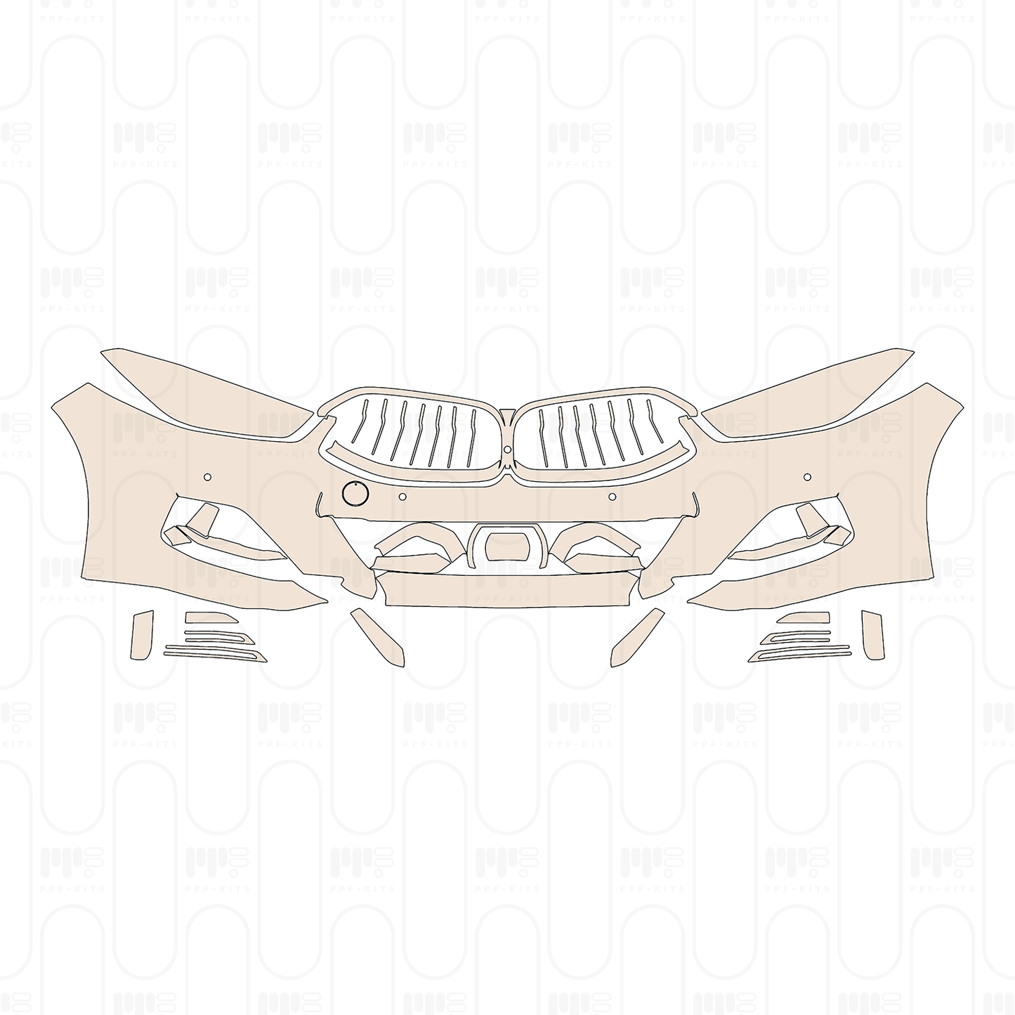 Pre-Cut PPF BMW 8 Series Coupe M850i 2022
