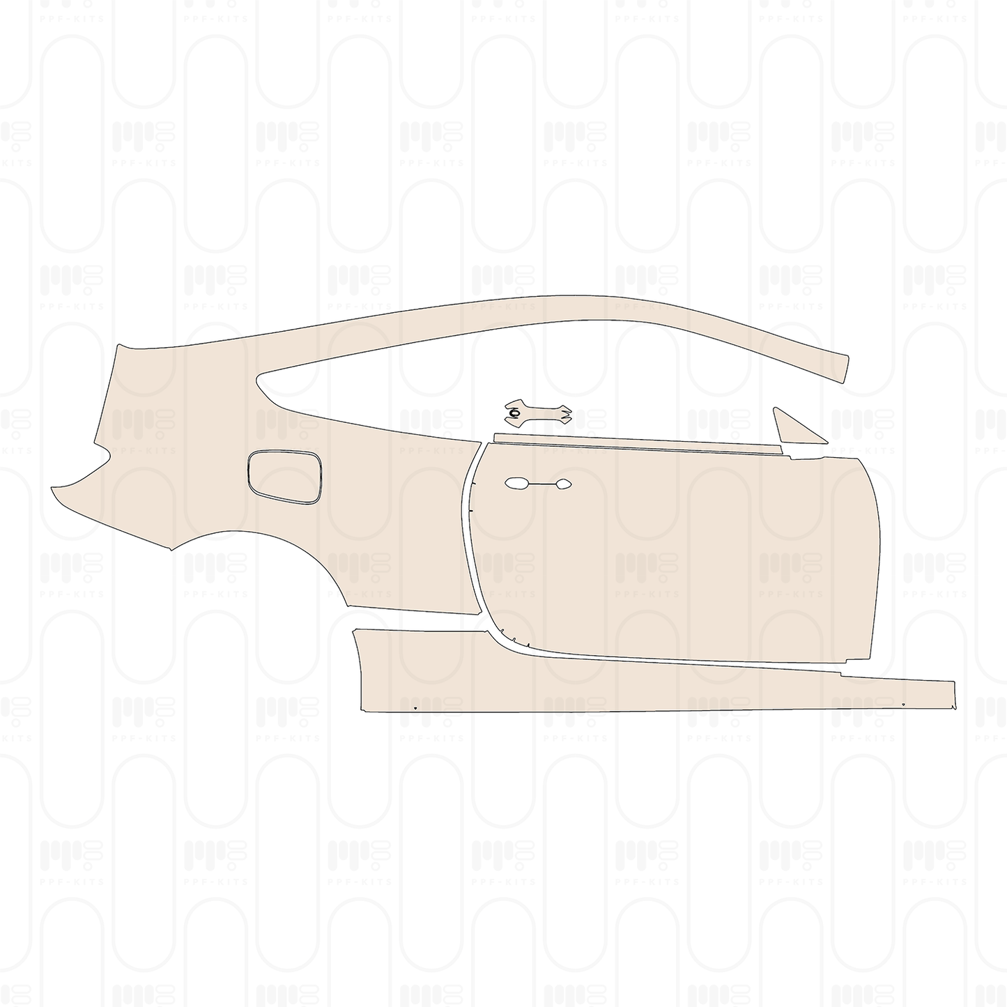 Pre-Cut PPF BMW 8 Series Coupe Sport 2022