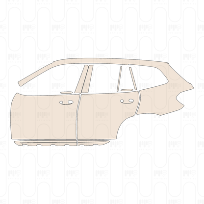 Pre-Cut PPF BMW X3 Standard Wheelbase xLine 2022
