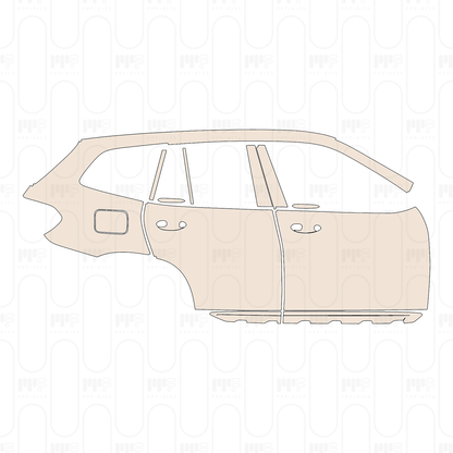 Pre-Cut PPF BMW X3 Standard Wheelbase xLine 2022
