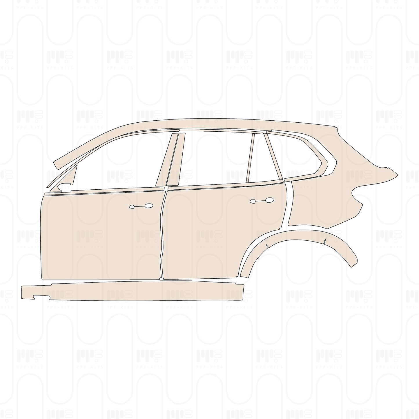 PPF precortado BMW X5 M 2022