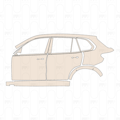 PPF precortado BMW X5 M 2022
