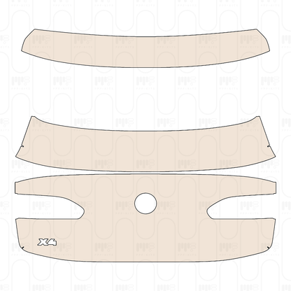 Pre-Cut PPF BMW X4 xLine 2022