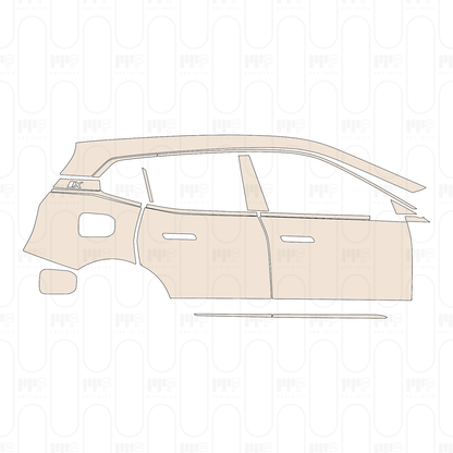 Pre-Cut PPF BMW iX Shadowline 2022