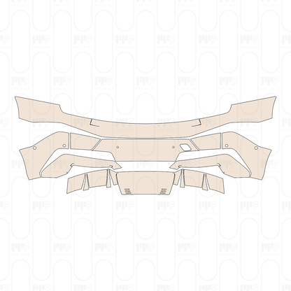 PPF precortado BMW iX M Sport 2023
