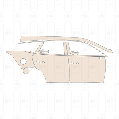PPF precortado BYD Tang New Energy (CN) EV 2022