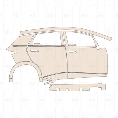 Pre-Cut PPF BYD Dolphin (CN) Flagship 2022