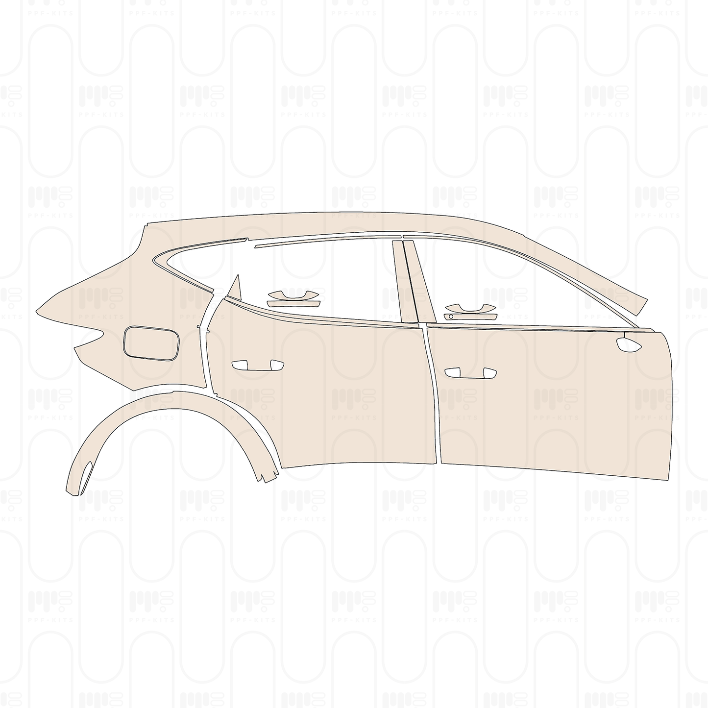 Pre-Cut PPF Cupra Formentor 2023
