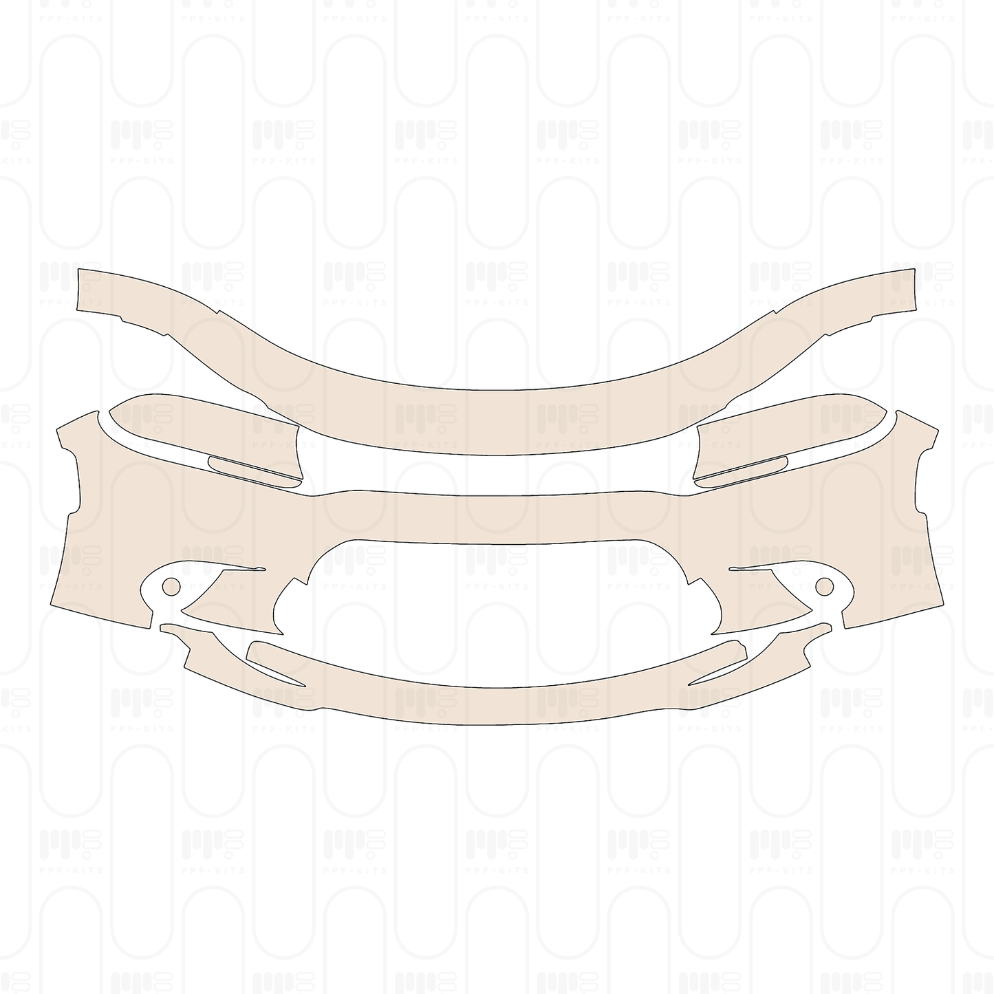 Pre-Cut PPF Dodge Charger Standard body SCAT PACK 2022