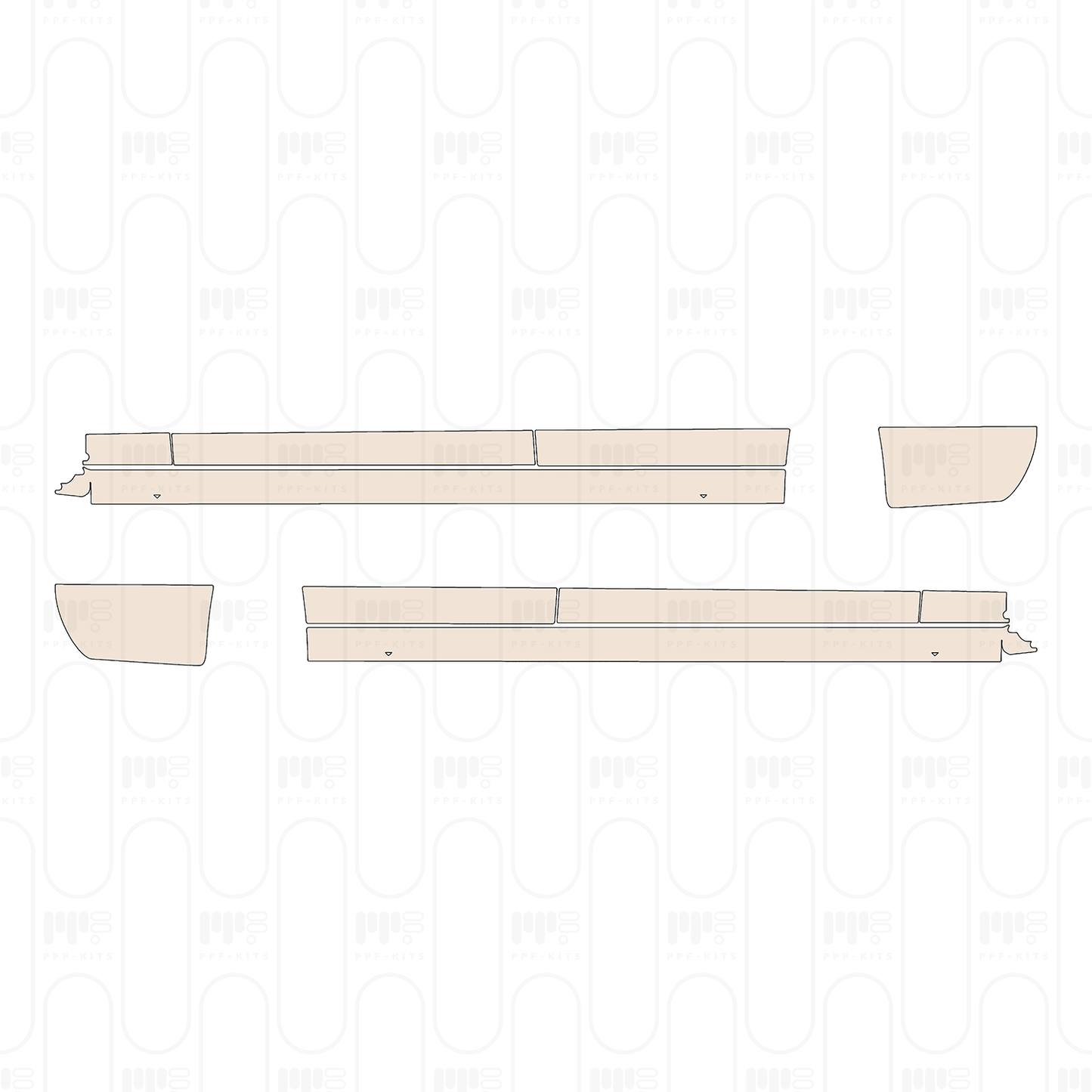 Pre-Cut PPF Dodge Charger Standard body SCAT PACK 2022