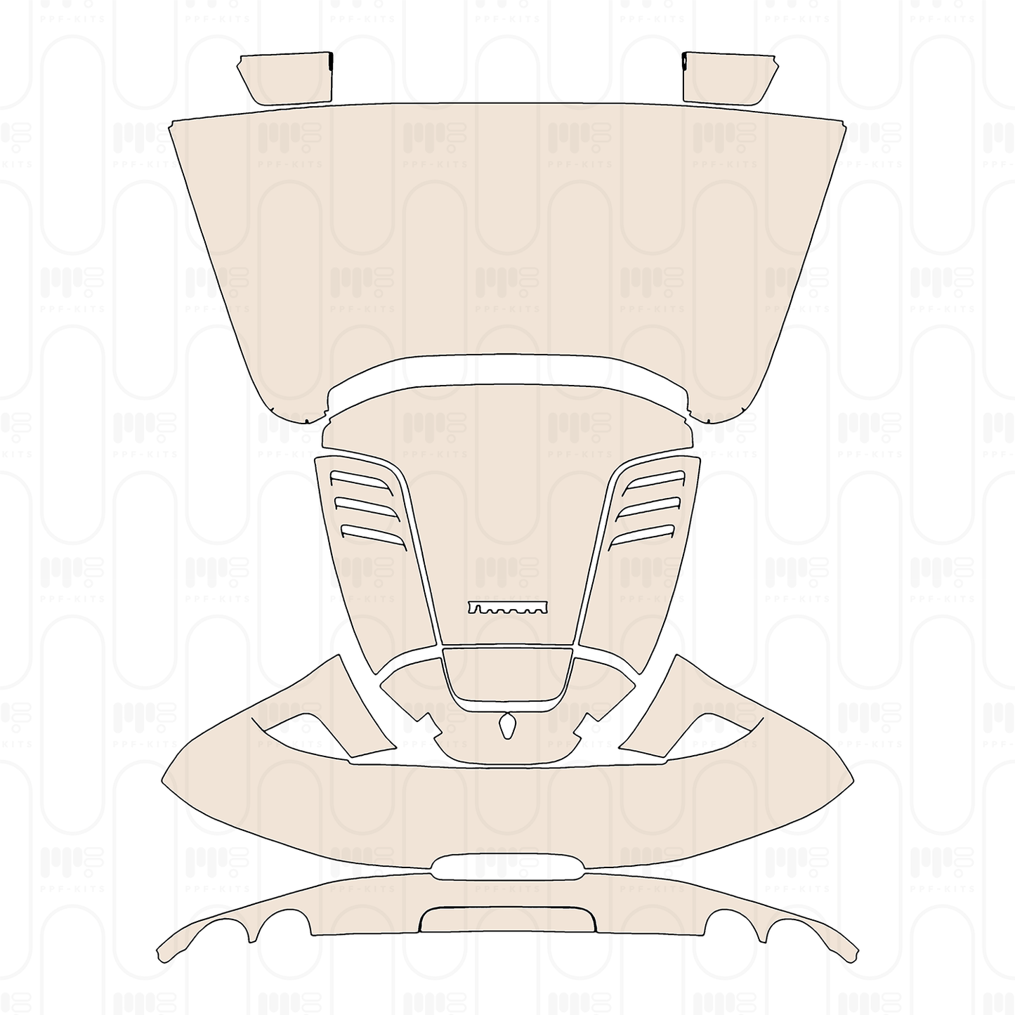 PPF precortado Ferrari F8 Spider 2022
