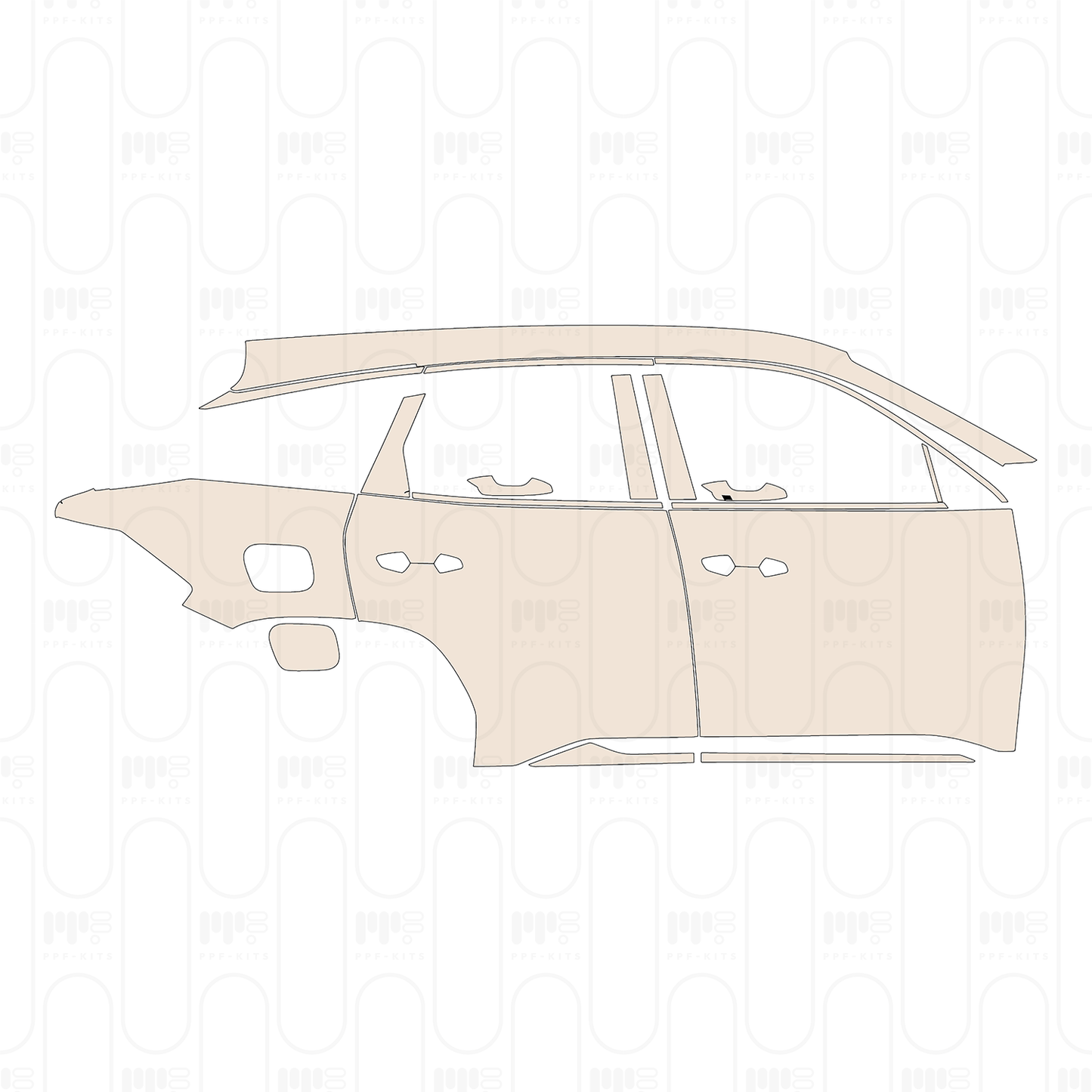 PPF precortado Geely Galaxy L7 2023