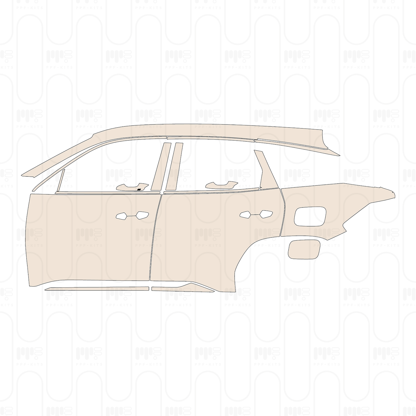 PPF precortado Geely Galaxy L7 2023