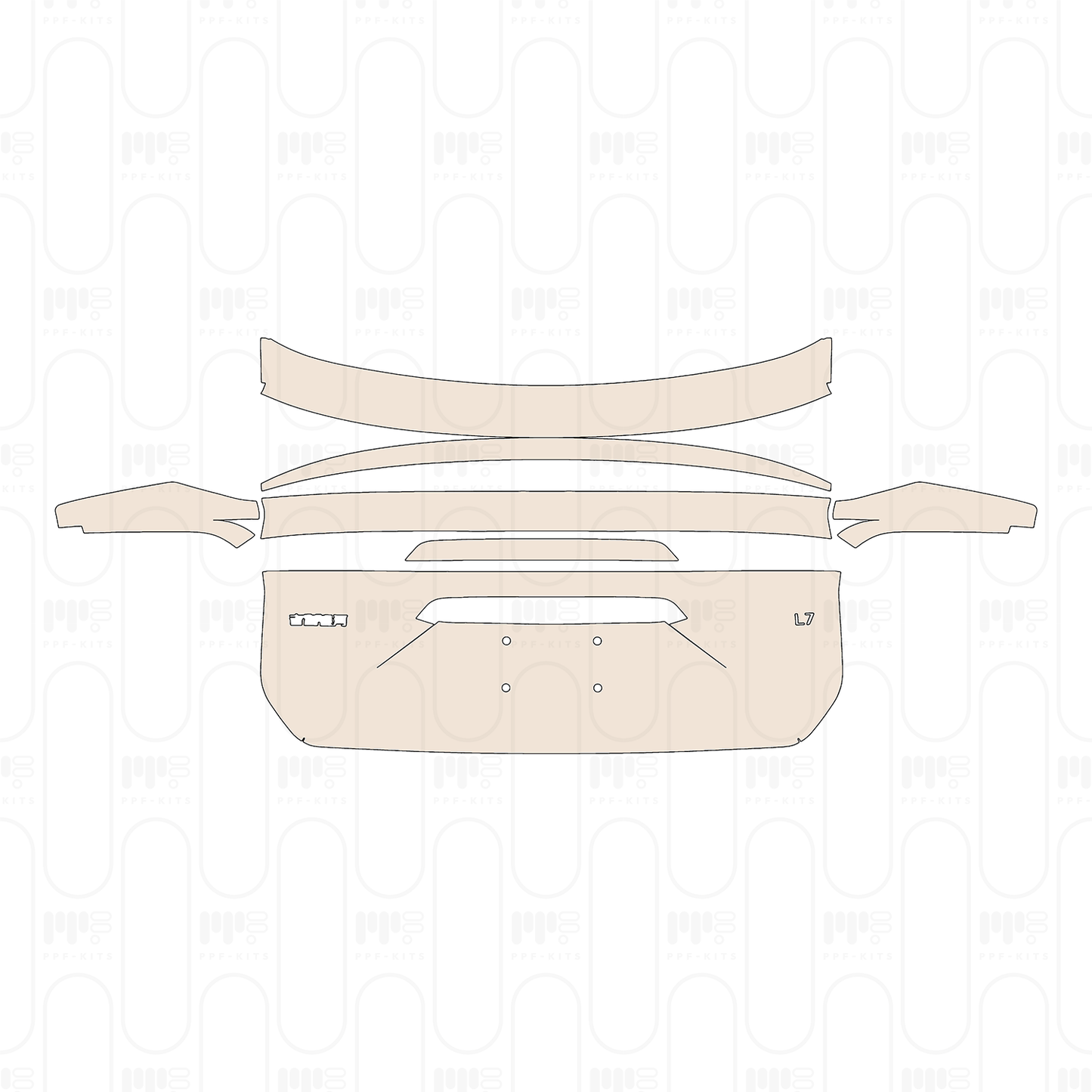PPF precortado Geely Galaxy L7 2023