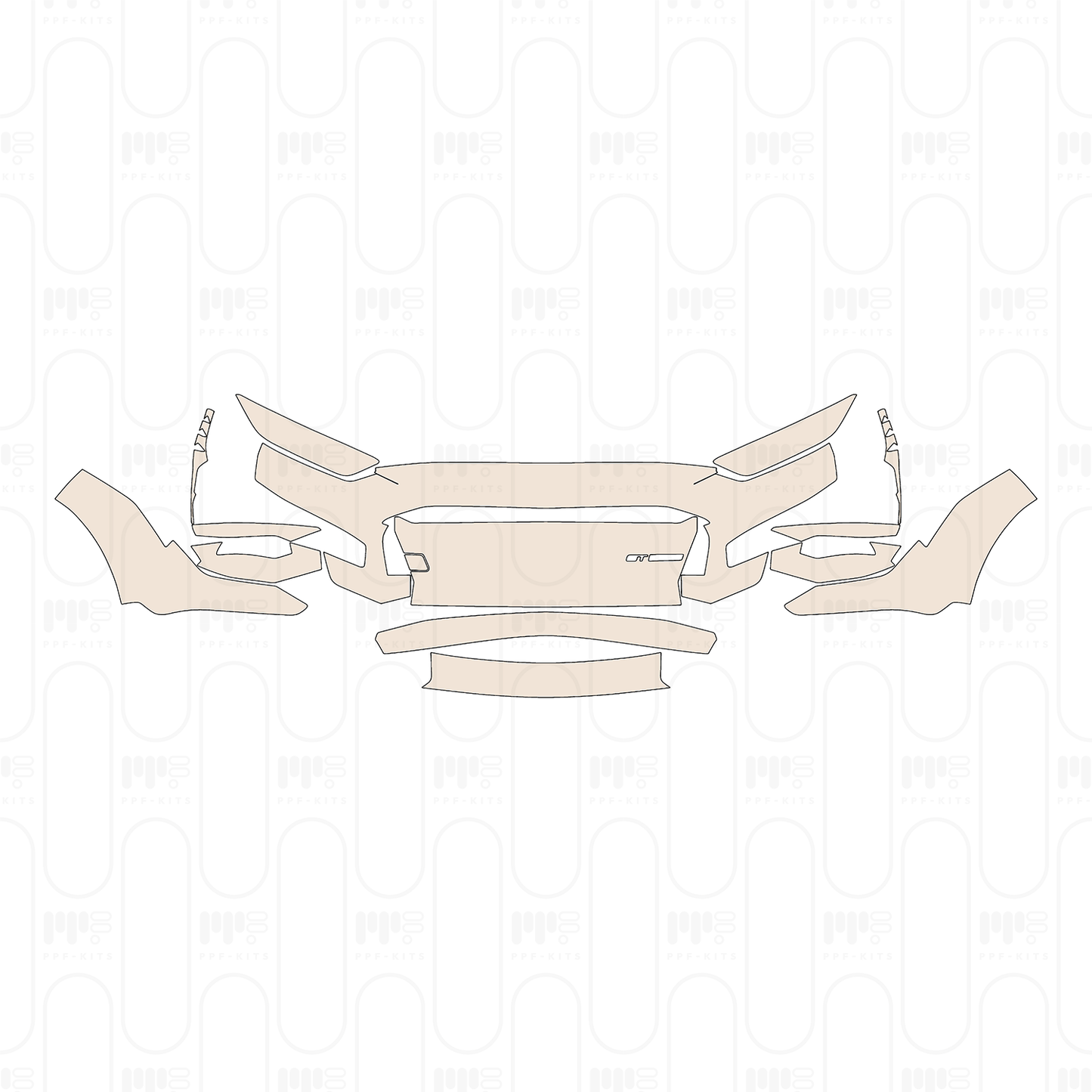 PPF precortado Ford Mustang Fastback ShelbyGT500 2022