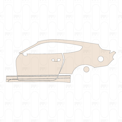 Pre-Cut PPF Ford Mustang Fastback Mach 1 2022