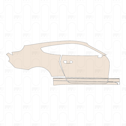 Pre-Cut PPF Ford Mustang Fastback Mach 1 2022