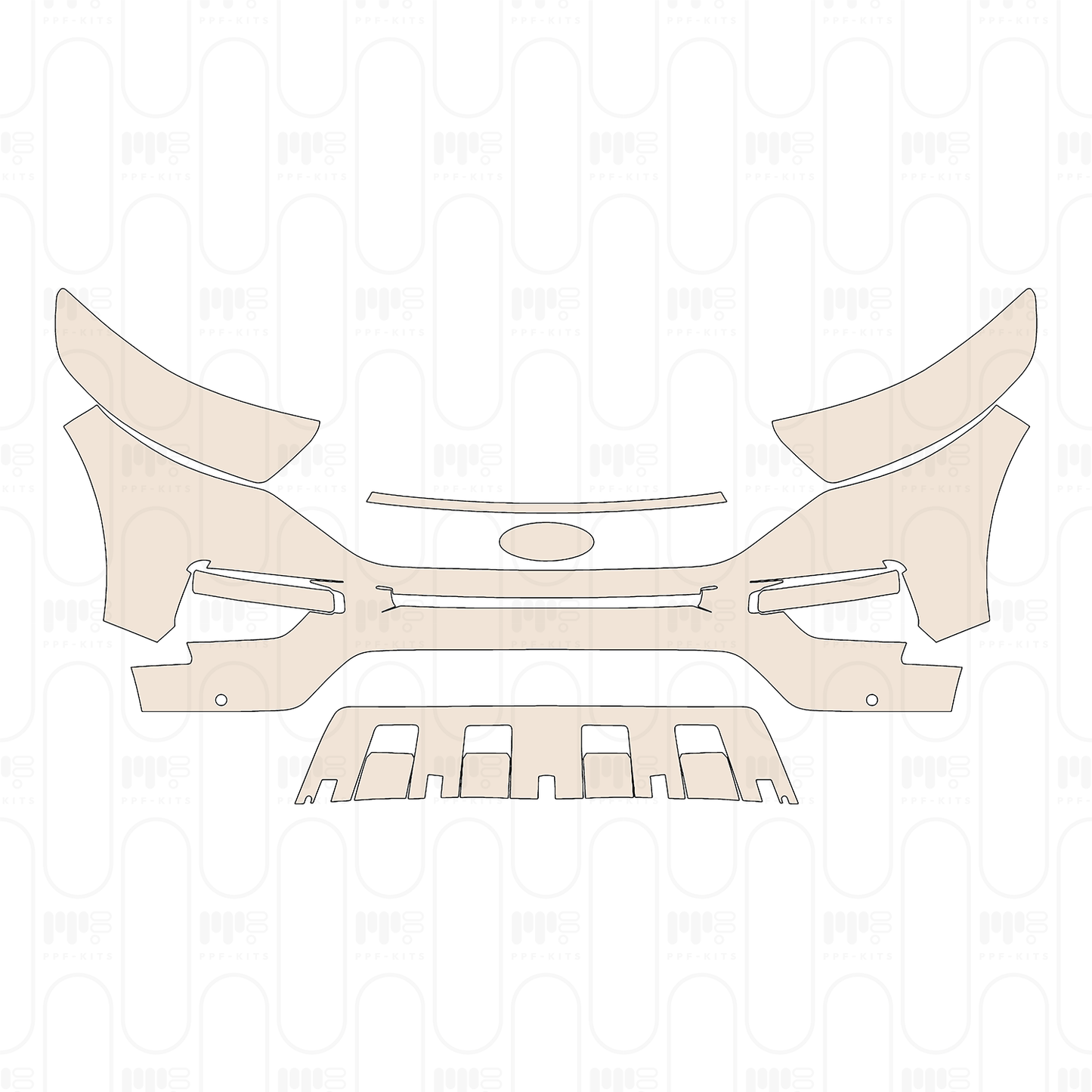 PPF precortado Ford Explorer (US) Platinum 2022