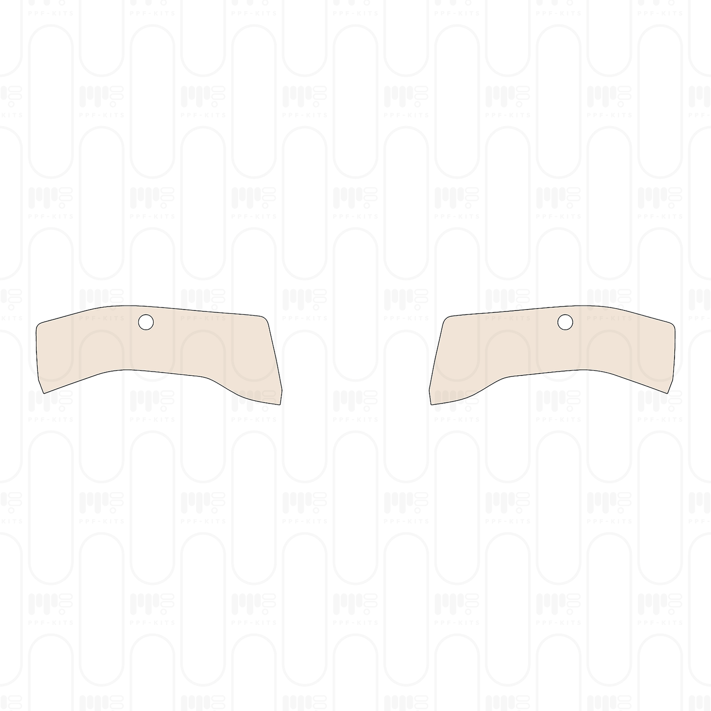 PPF precortado Ford Ranger (US) LARIAT SUPERCREW 2022