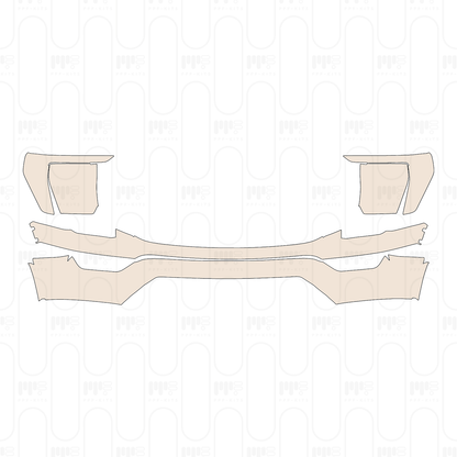 Pre-Cut PPF Ford F-150 SuperCrew Tremor 2022