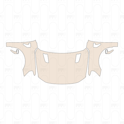 Pre-Cut PPF Ford F-150 SuperCrew Tremor 2022