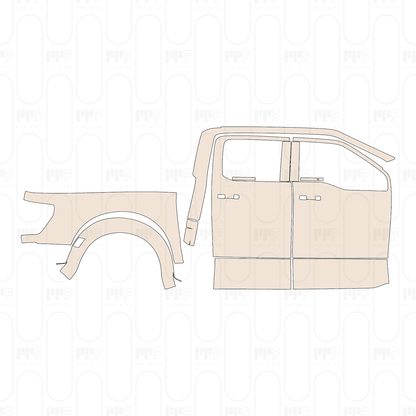 Pre-Cut PPF Ford F-150 Raptor SuperCrew 2022