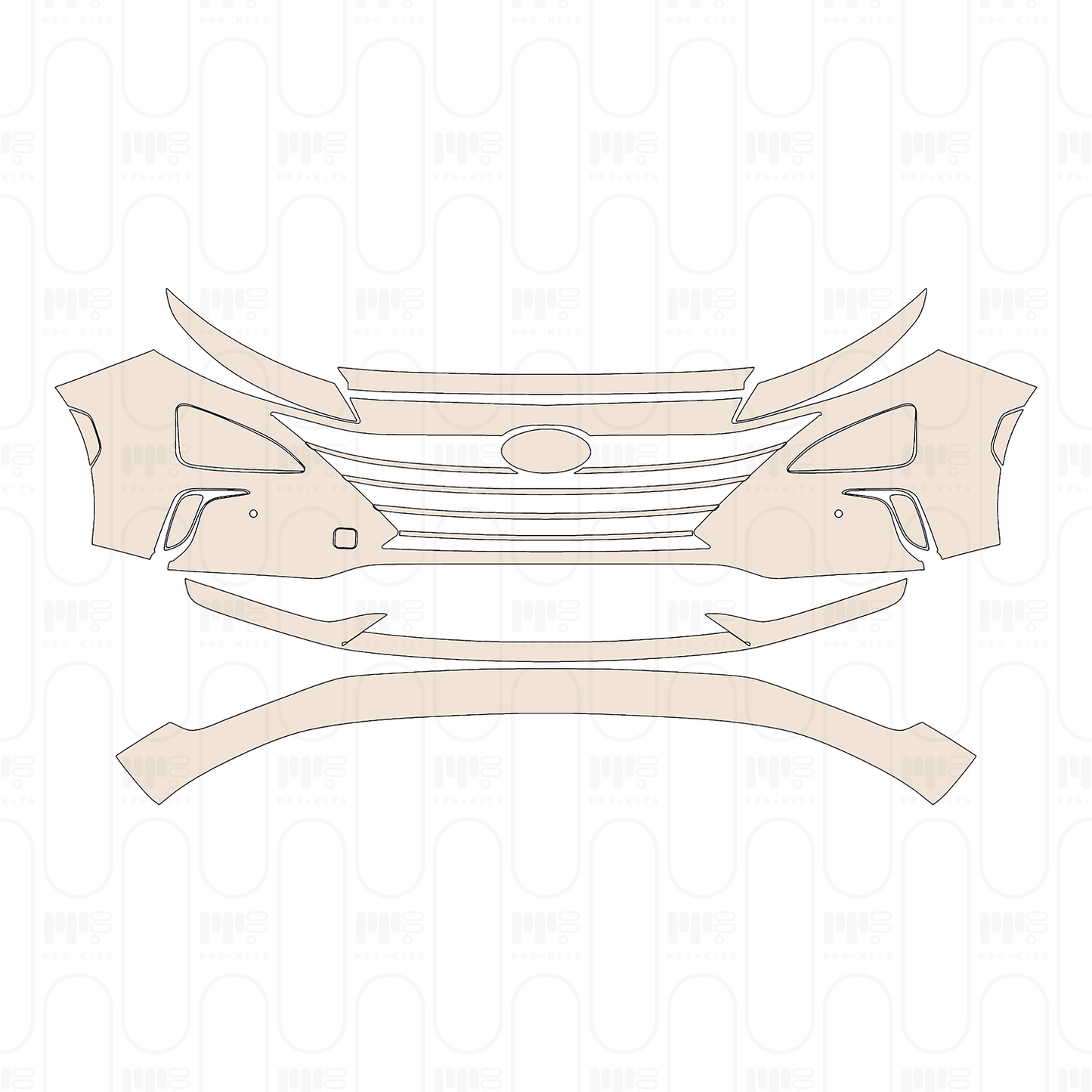 Pre-Cut PPF Hyundai Nexo Limited 2022
