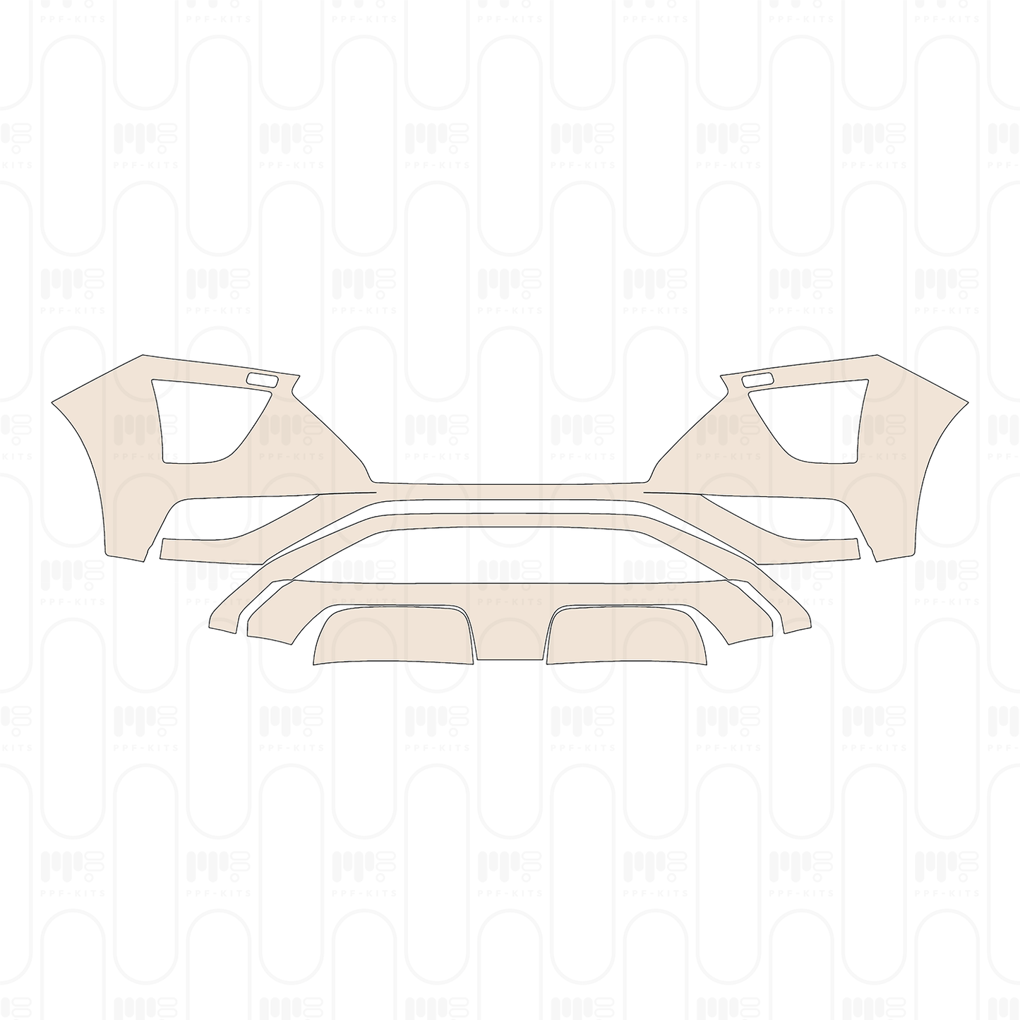 PPF precortado Hyundai Creta (BR) 2022