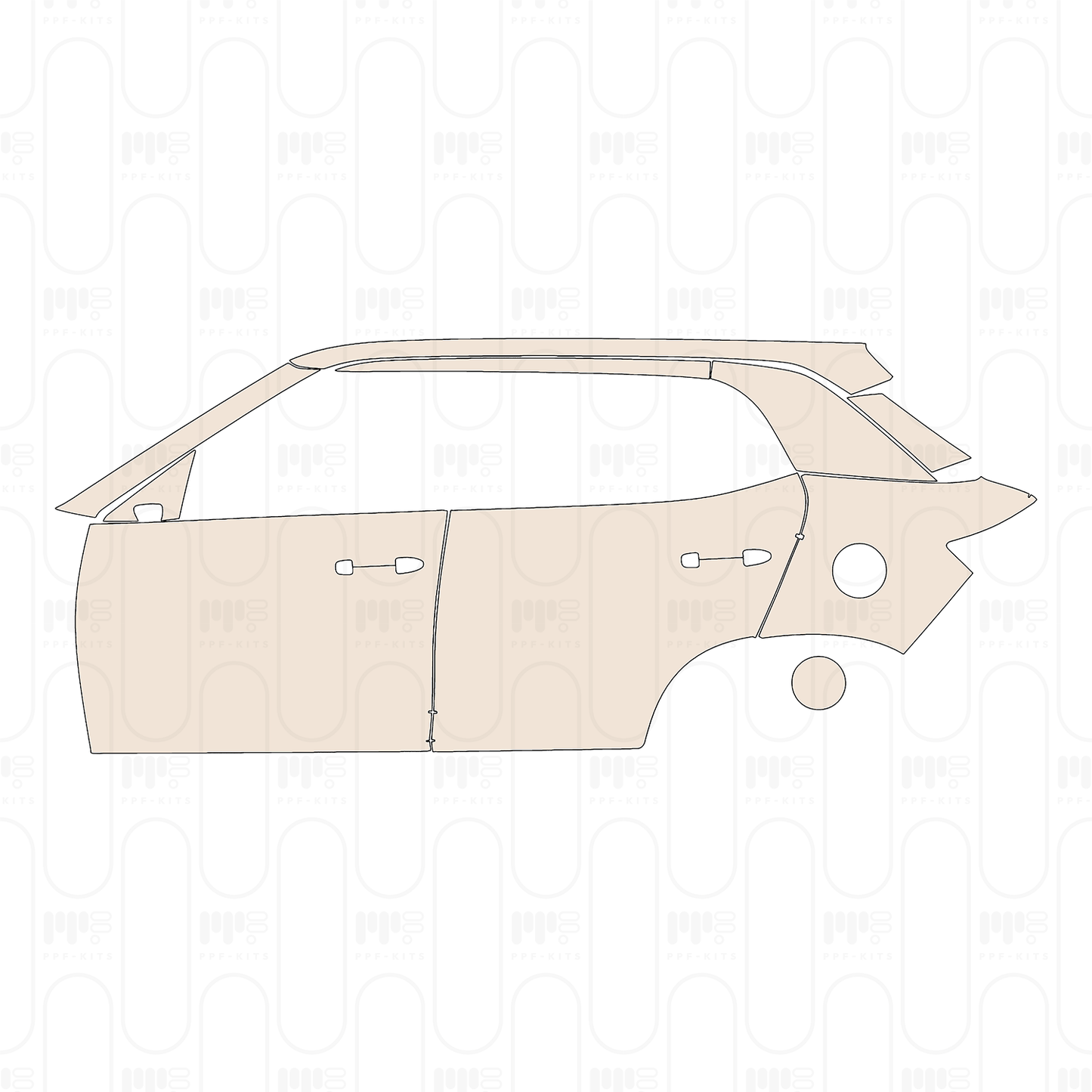 PPF precortado Hyundai Creta (BR) 2022
