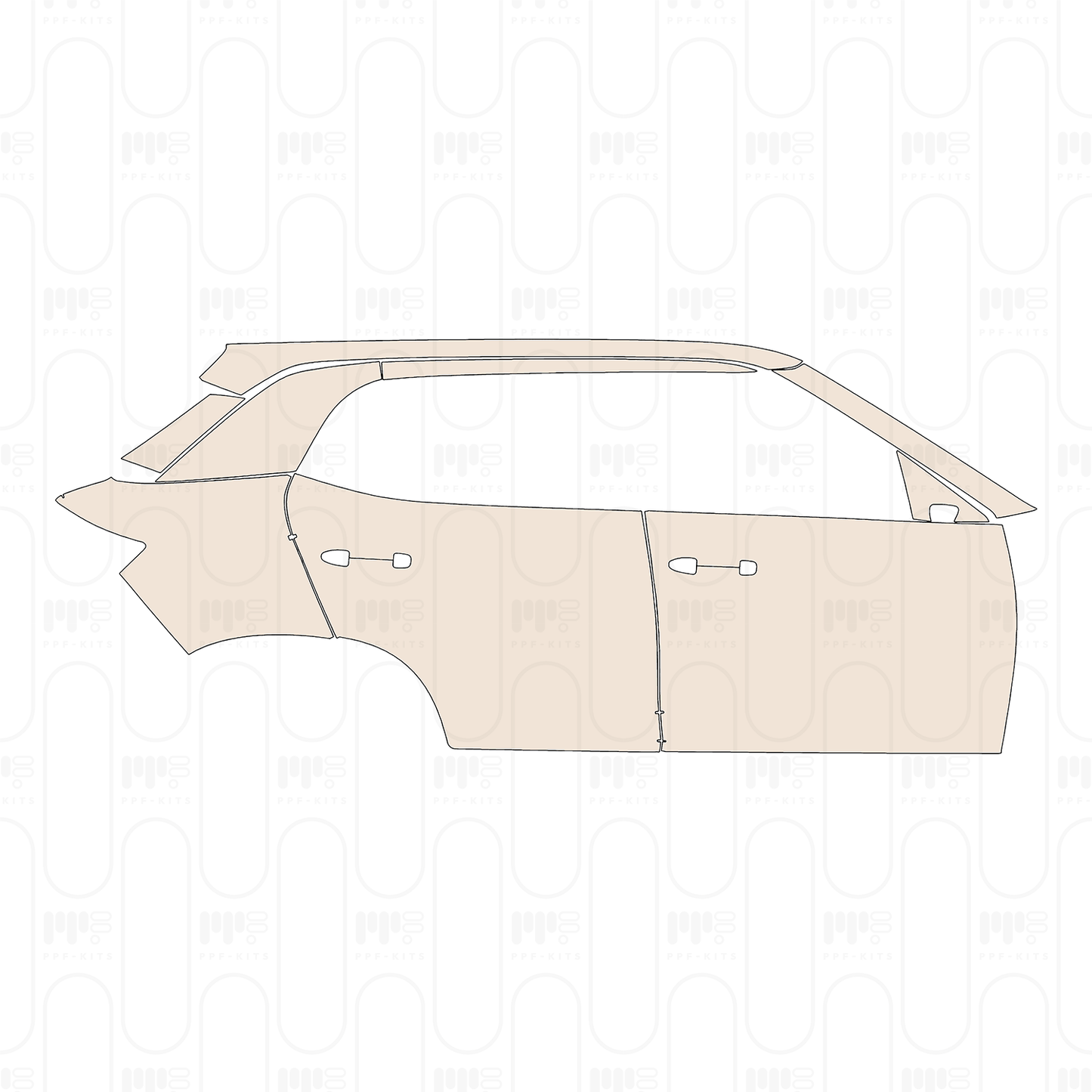 PPF precortado Hyundai Creta (BR) 2022