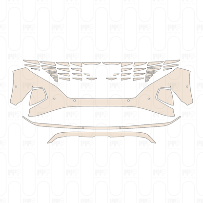 Pre-Cut PPF Hyundai Tucson (US) Base 2022