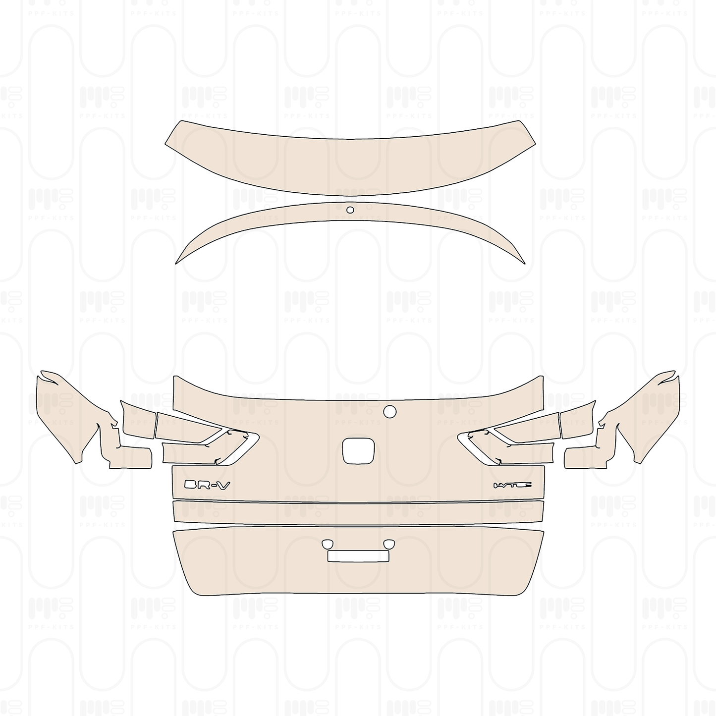 Pre-Cut PPF Honda BR-V (TH) 2022